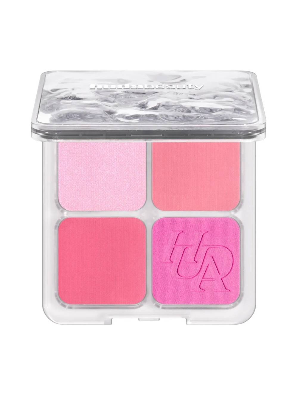 Huda Beauty BLUSH FILTER BLURRING BLUSHLIGHTERS PALETTE (Baby Pink) New